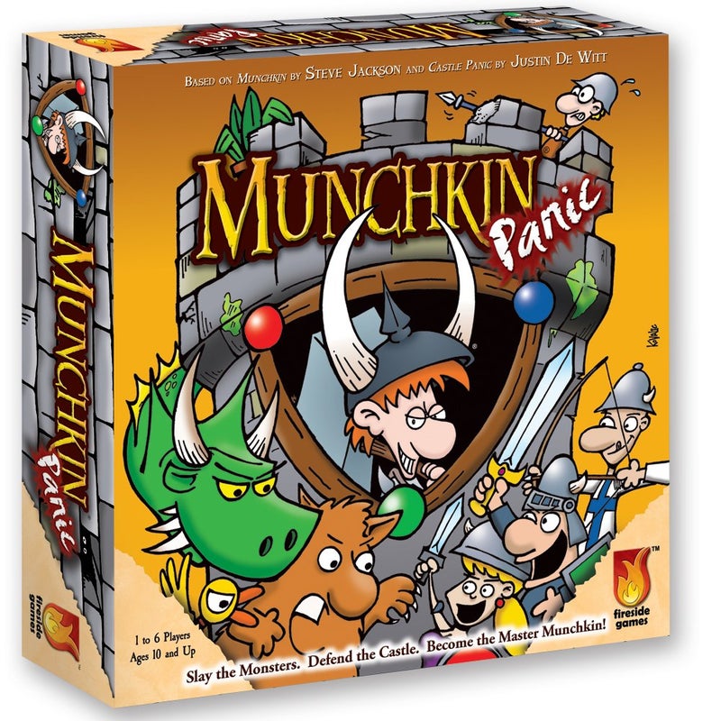 Fireside Games Munchkin Panic, Multi-Colored - Image 2